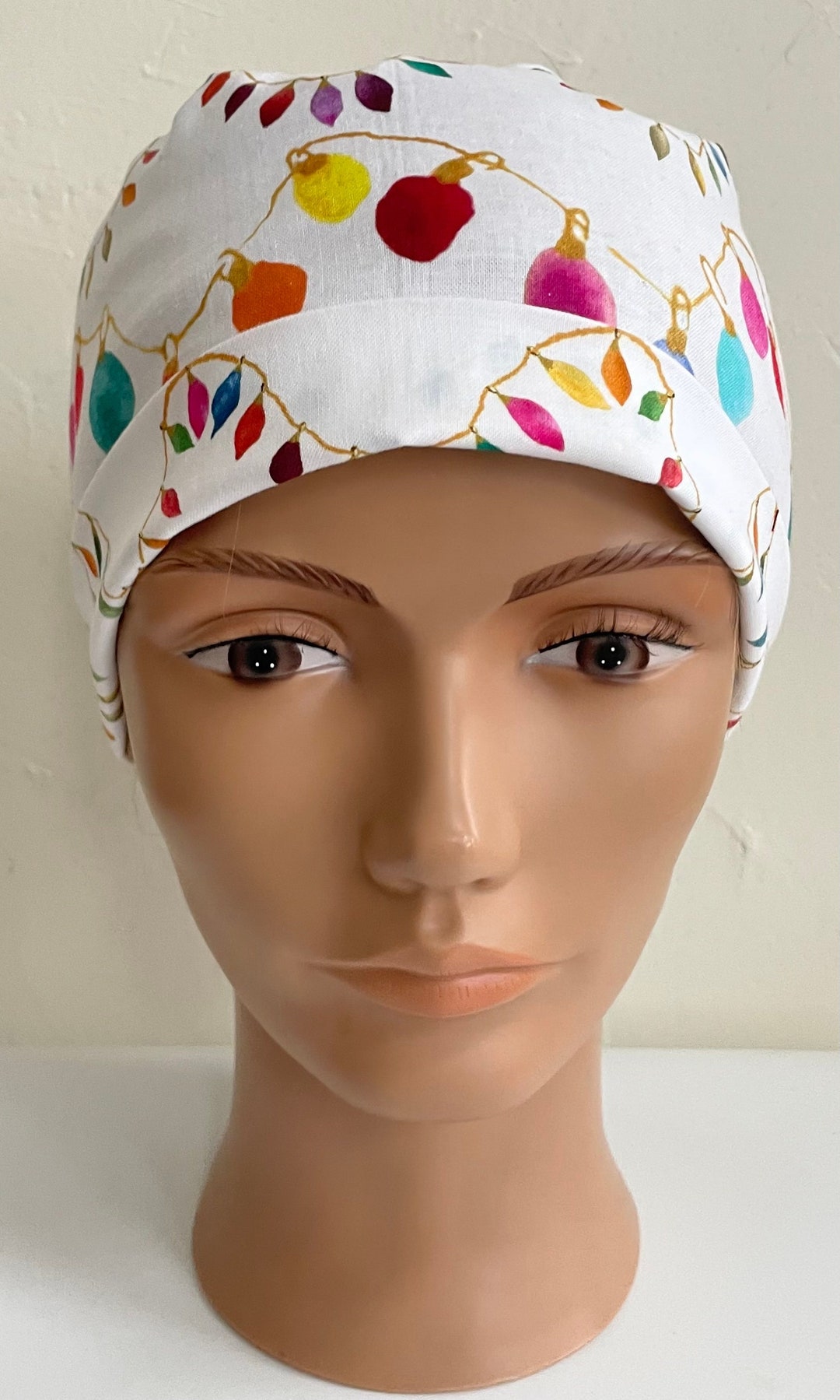 Colorful String Christmas Lights Adjustable Fold up Scrub Etsy