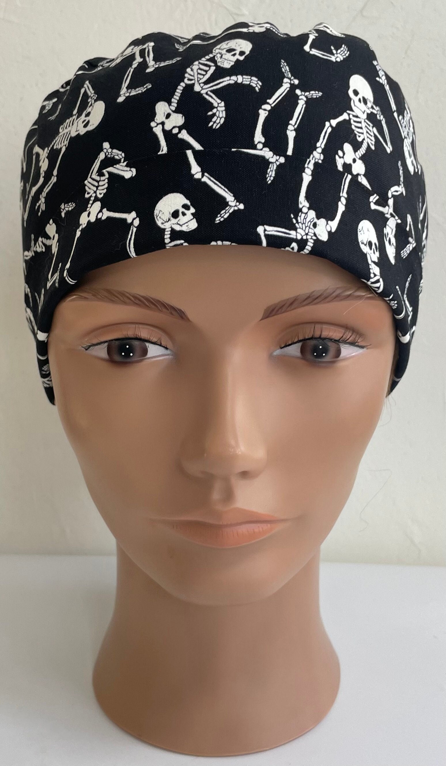 Squelettes - Chapeau de gommage, réglable, repliable