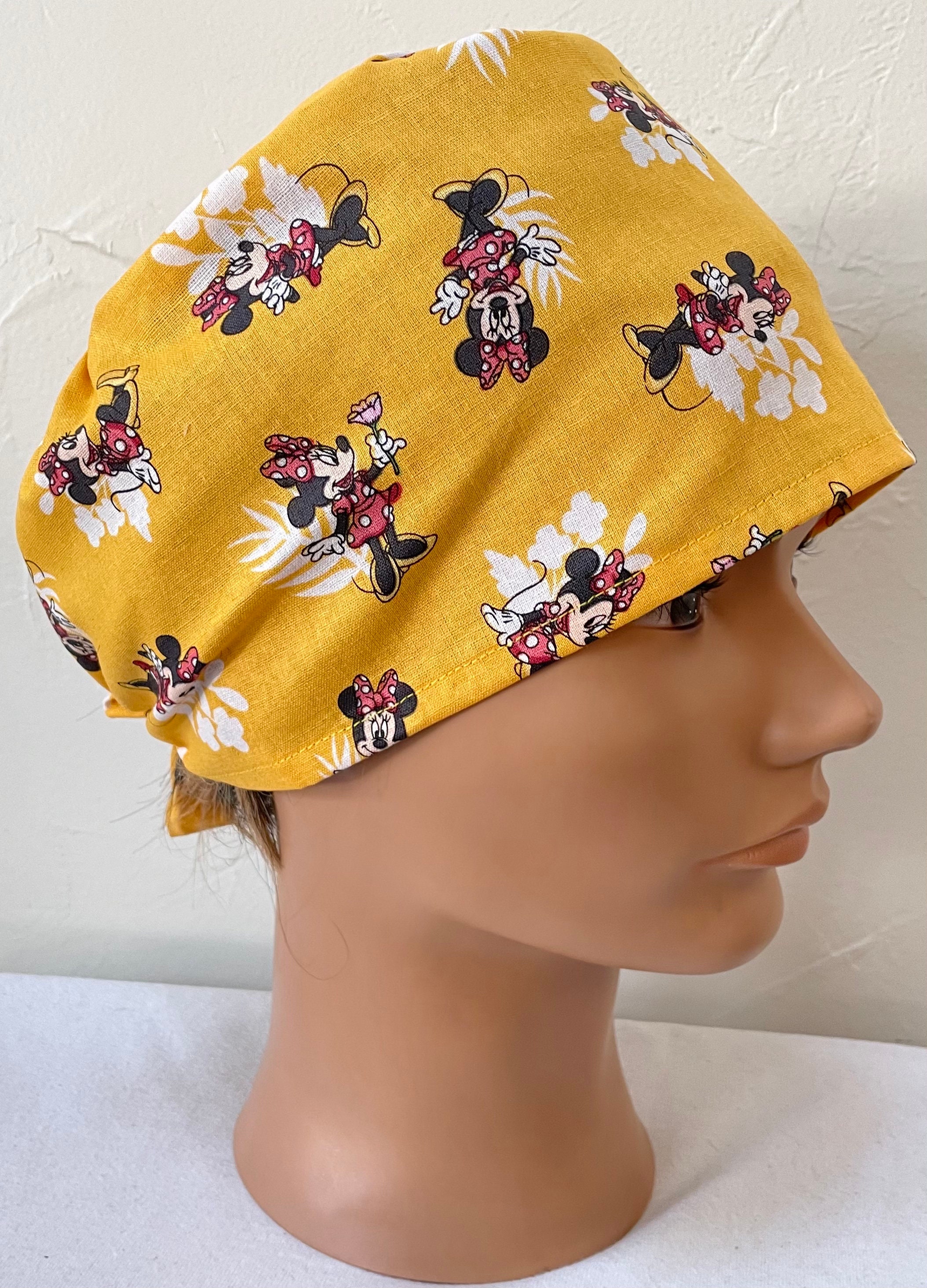 Minnie Mouse Scrub Hat Etsy