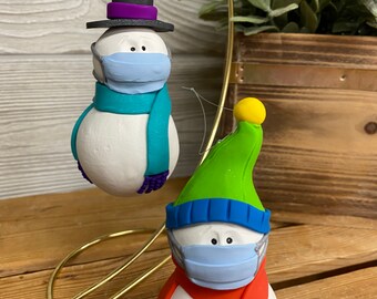 Snowman Face Gift Etsy