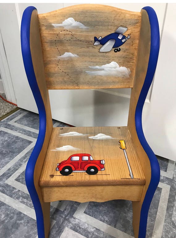 cars kids chair