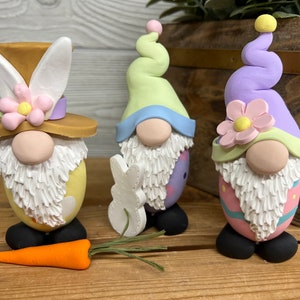 Gnomes, Easter Gnome, Holiday Gnome, Bunny Gnome, Spring Gnome, Easter Decor, Easter, Spring