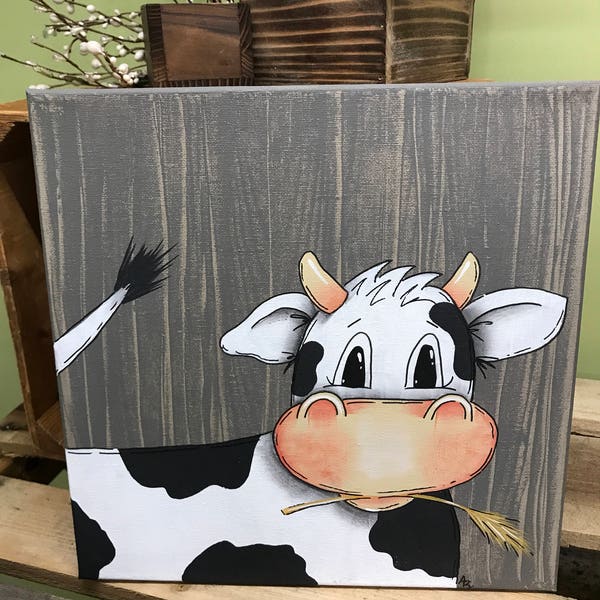 Cow Wall Art, Farm Nursery, Cow Print, Farm Animal Wall Art, Cow Decor, Farm Decor, Nursery, Cows