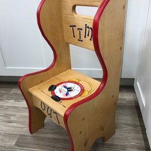 Time Out Chair, Kids Chair, Time Out Seat, Handmade Chair, Children's Time Out Chair, Time Out image 4