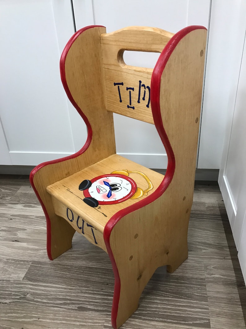 Time Out Chair, Kids Chair, Time Out Seat, Handmade Chair, Children's Time Out Chair, Time Out image 4