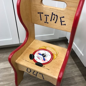 Time Out Chair, Kids Chair, Time Out Seat, Handmade Chair, Children's Time Out Chair, Time Out image 3