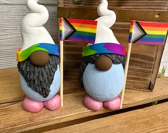 Gnomes, Progress Gnome, PRIDE Gnome, LGTBQ Gnome, Love Gnome, Progress Pride Gnome, Gay Pride, love