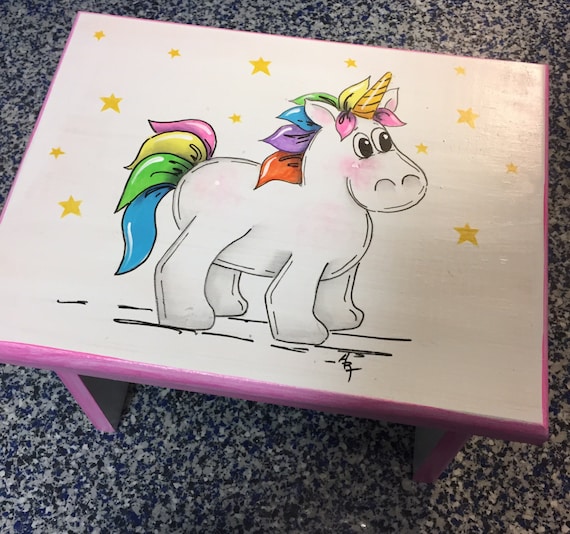 Unicorn cheap step stool