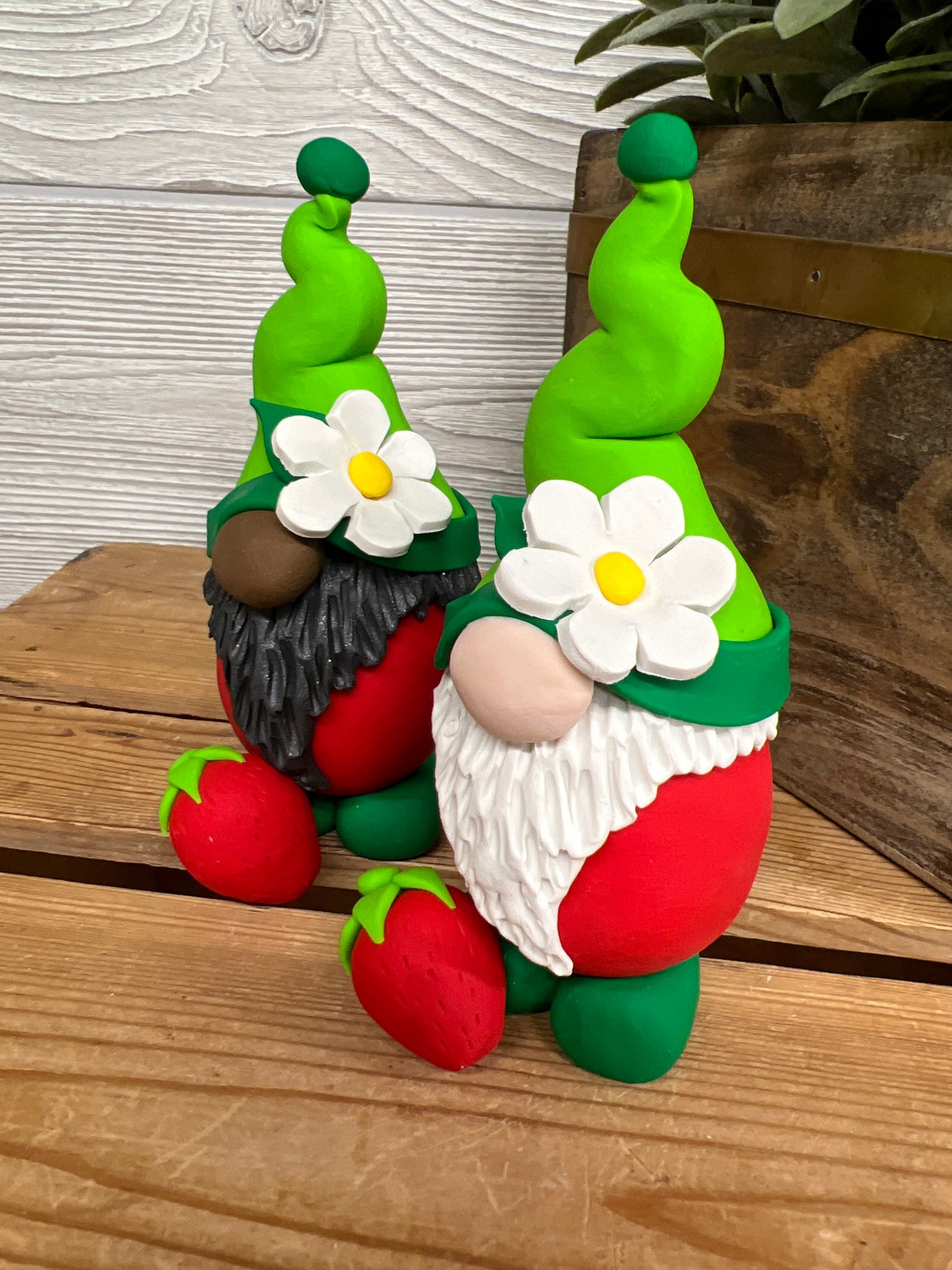 Gnomes Strawberry Gnome Summer Gnome Strawberry Summer Etsy