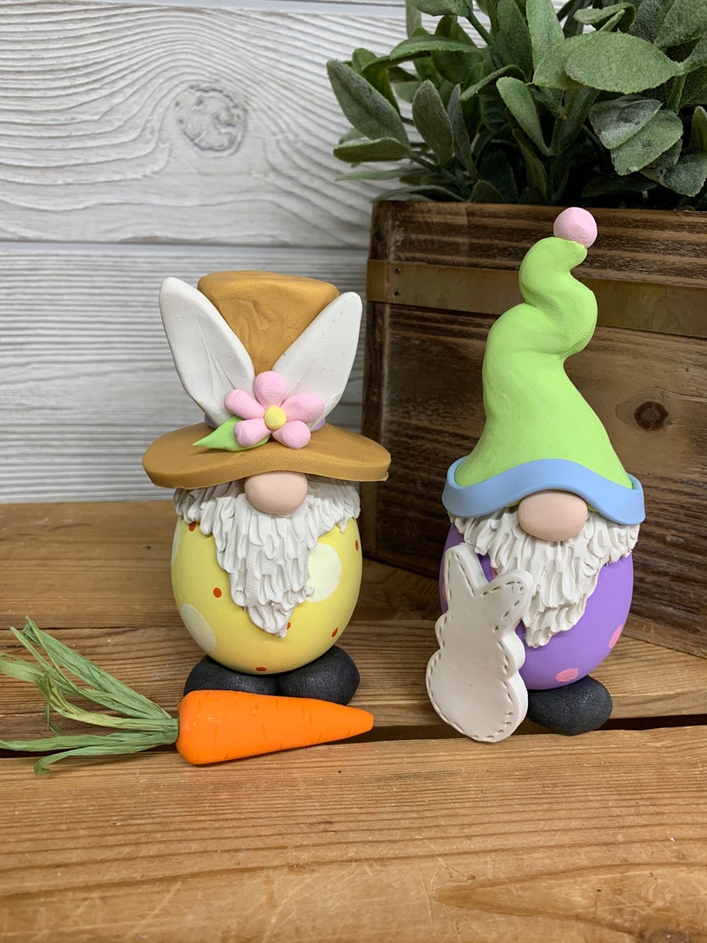 Gnomes Easter Gnome Holiday Gnome Bunny Gnome Spring Etsy