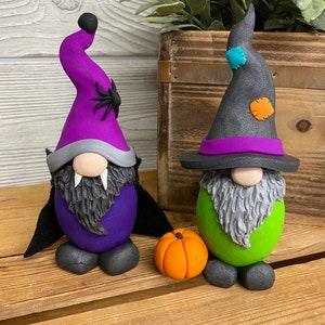 Gnomes, Halloween Gnome, Holiday Gnome, Spooky Gnome, Halloween, Vampire Gnome, Witch Gnome