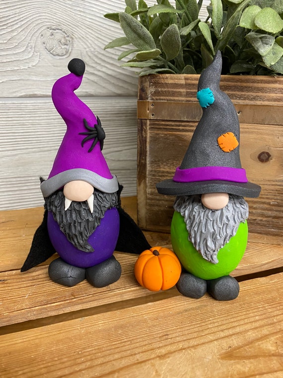 Gnomes, Halloween Gnome, Holiday Gnome, Spooky Gnome, Halloween, Vampire Gnome, Witch Gnome