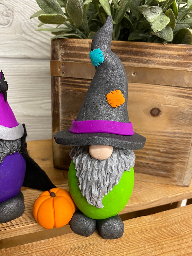 Gnomes, Halloween Gnome, Holiday Gnome, Spooky Gnome, Halloween, Vampire Gnome, Witch Gnome Witch
