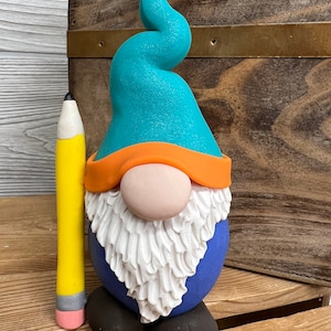 Writer Gnome, Author gnome, School Gnome, Gnome
