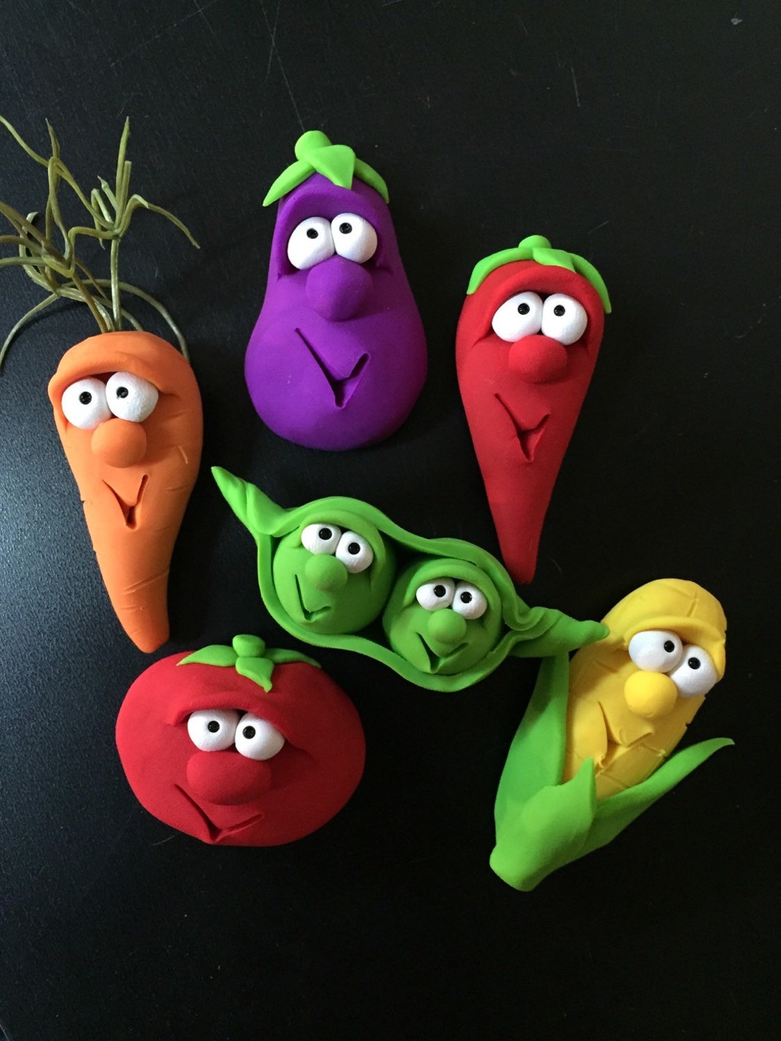 Vegetable Vegetables Sets Kitchen Etsy UK