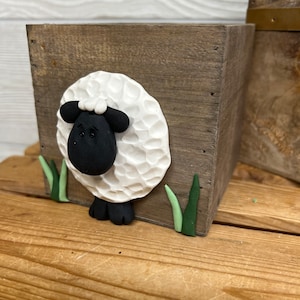 Planter, Succulent Planter, Lamb Planter, Business Card Holder, Sheep Card holder, Succulents, Lamb Succulent Planter, Woodland, Pen holder
