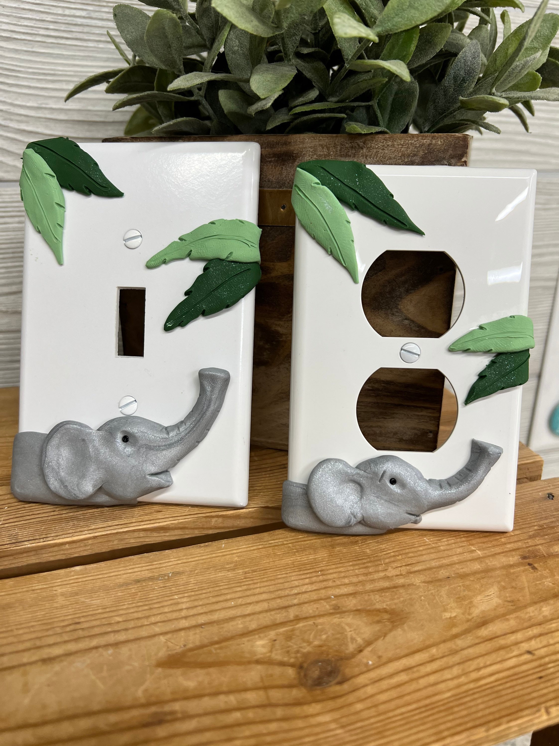 Elephant light switch deals cover