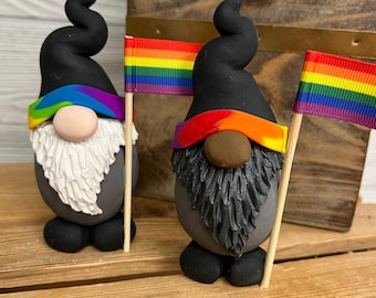 Gnomes, PRIDE Gnome, LGTBQ Gnome, Holiday Gnome, Love Gnome, Gay Pride Gnome, Gay Pride, love