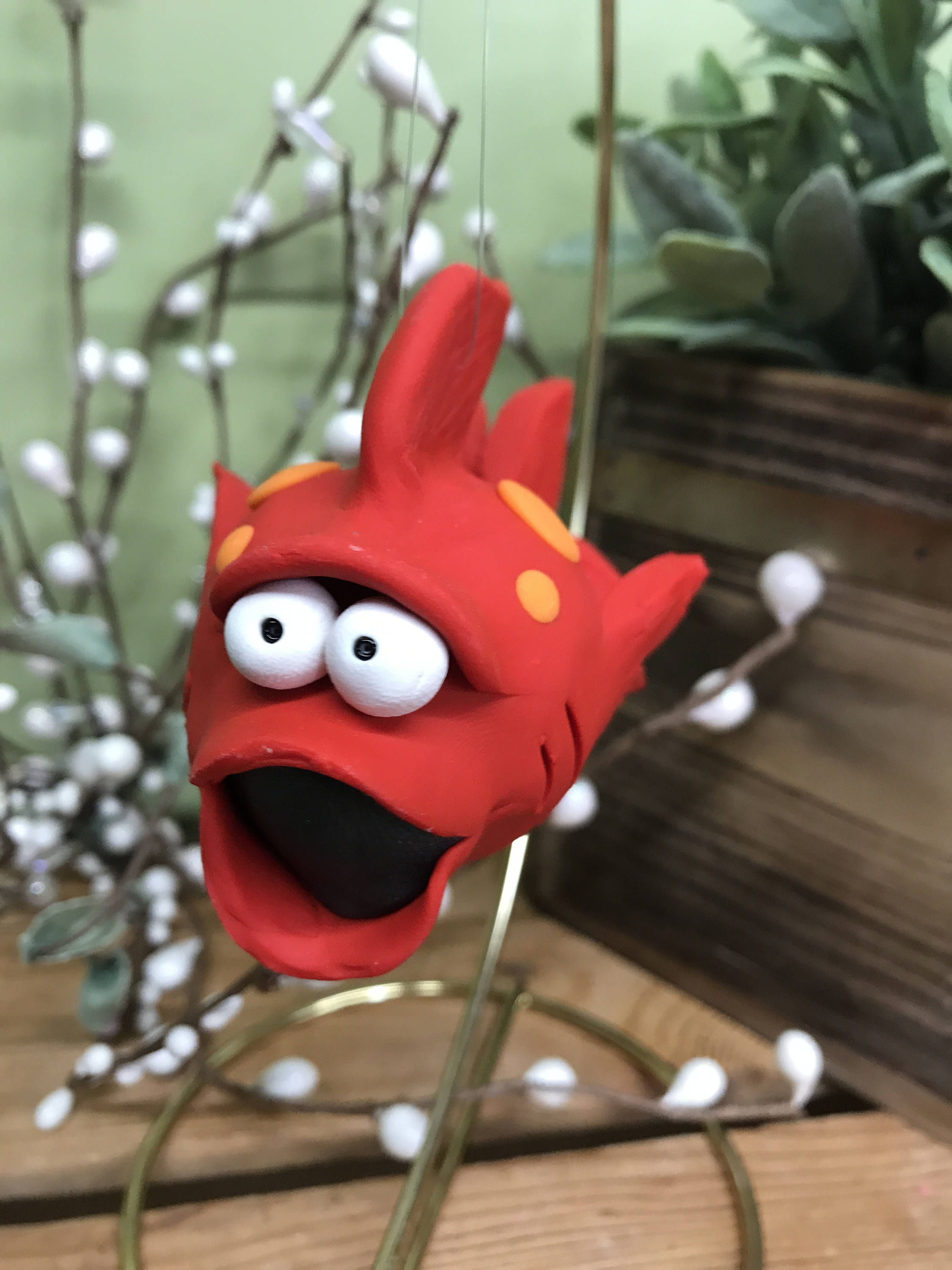 Fish Ornament Fish Christmas Ornaments Nautical Ornaments | Etsy