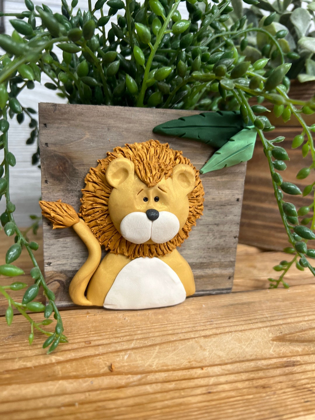 Planter, Succulent Planter, Lion Planter, Business Card Holder, Lion