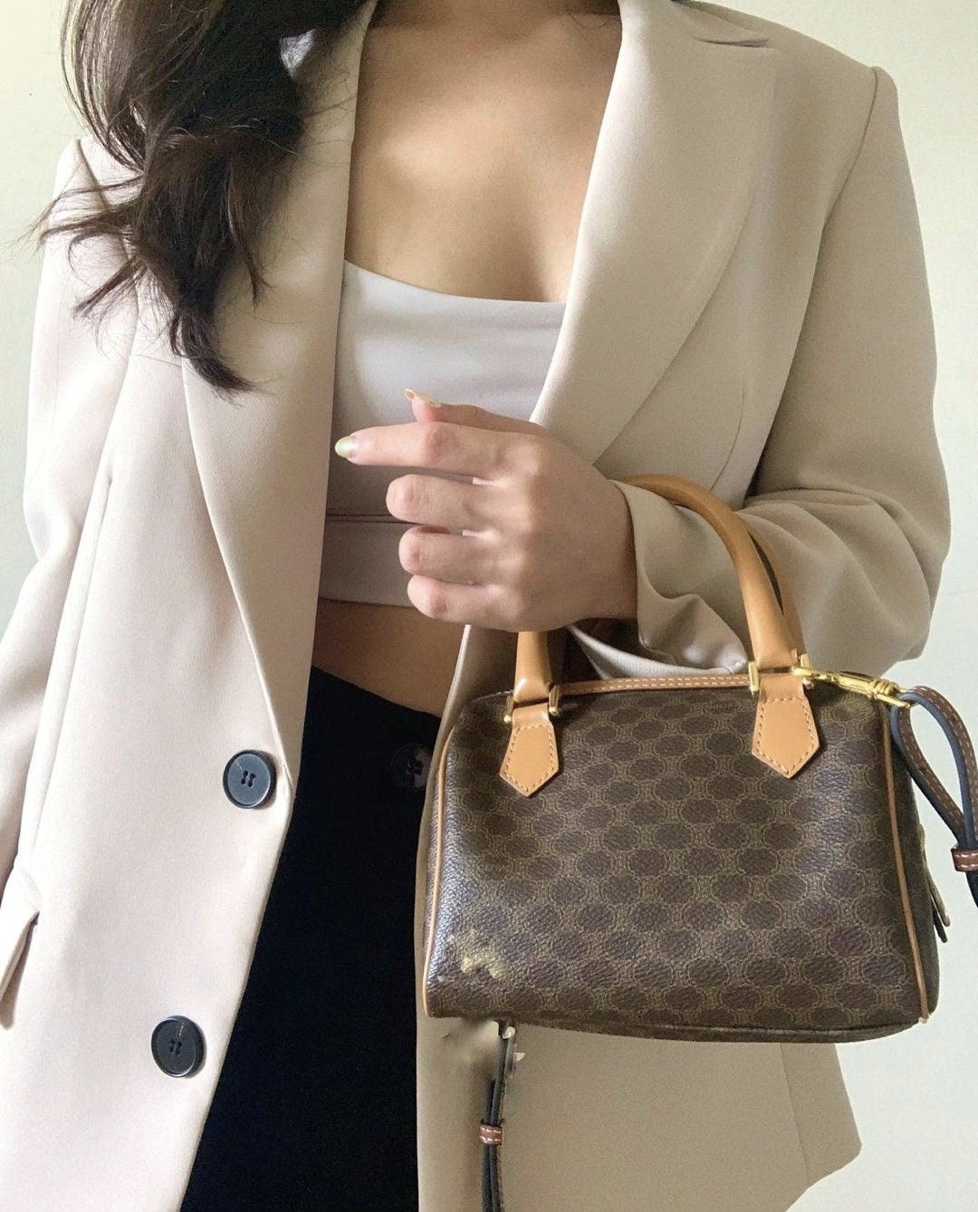 celine boston bag vintage