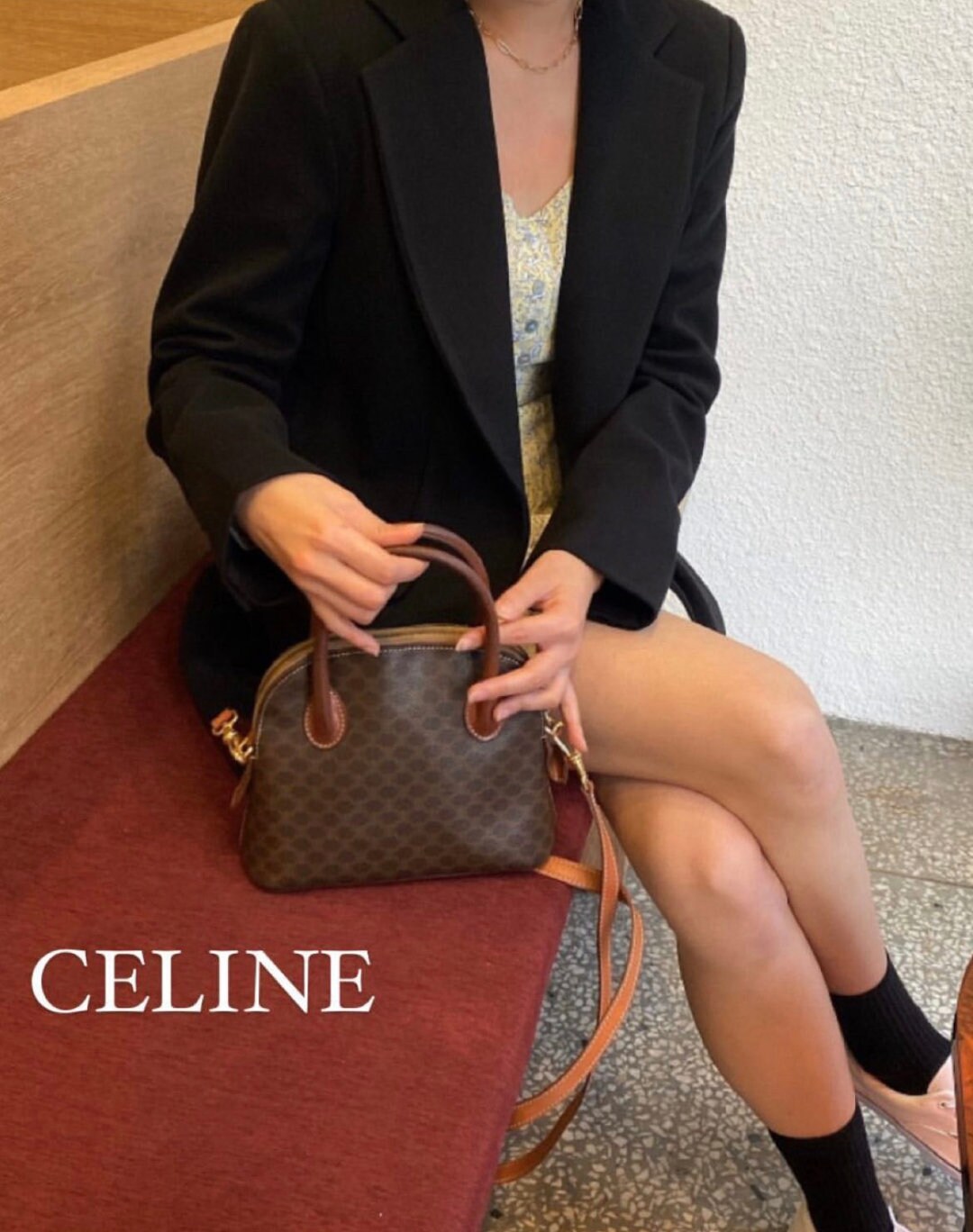 celine half moon bag