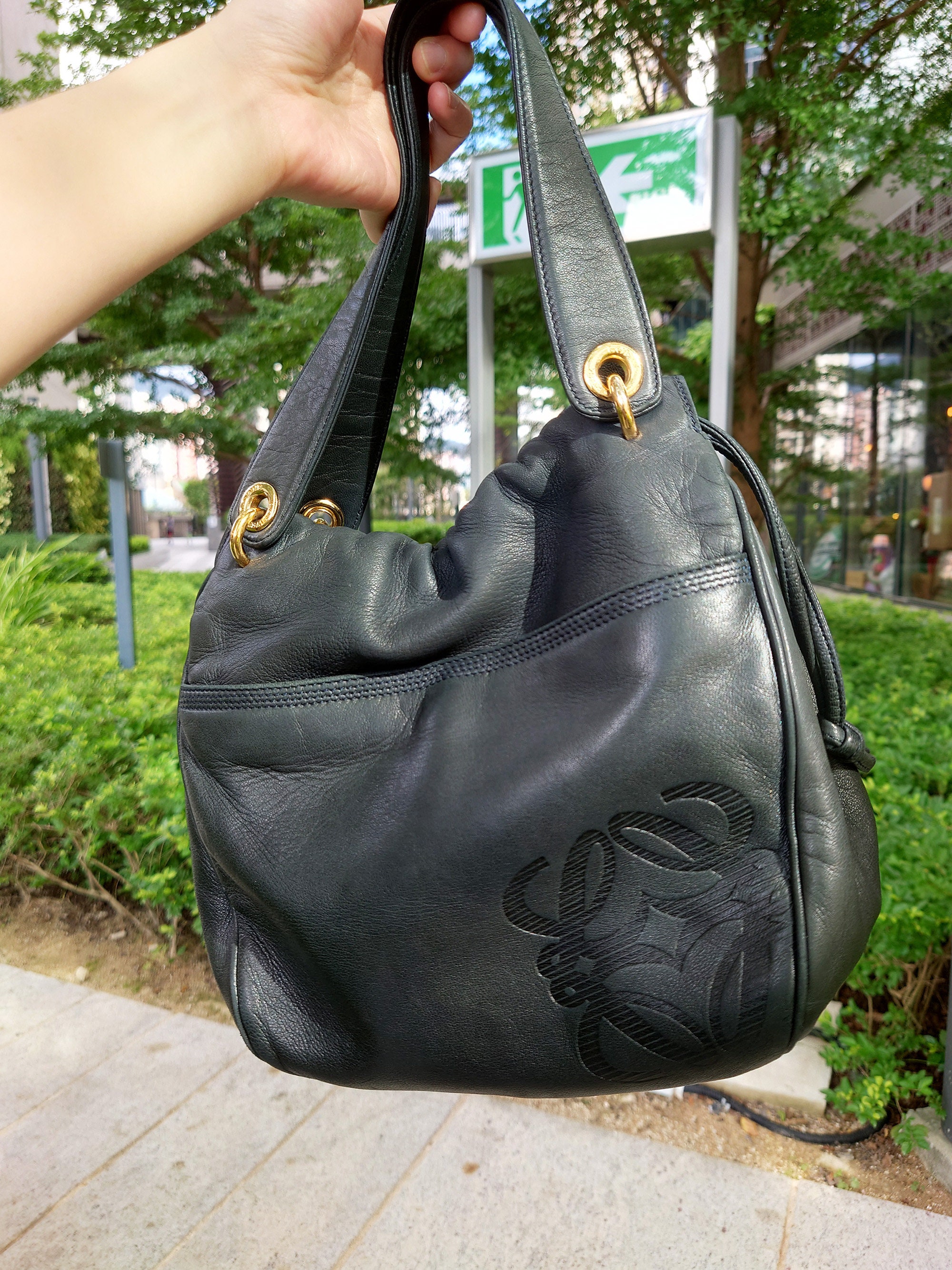 loewe horseshoe bag review