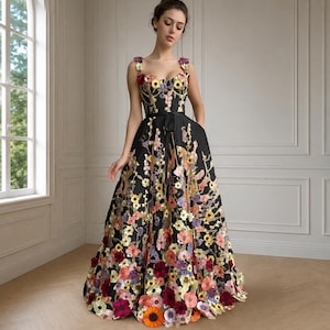 women party dress elegant long embroidered SDE3230 Elegant Chinese Style Beaded Embroidery Evening Dress Luxury Stunning Dresses