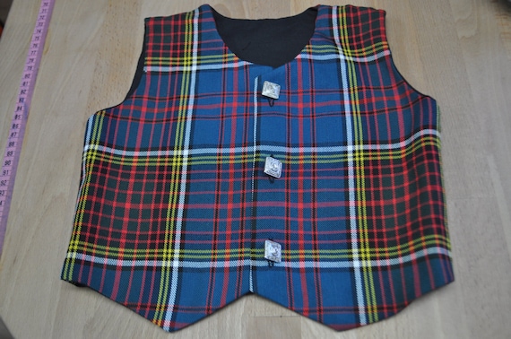 anderson tartan waistcoat