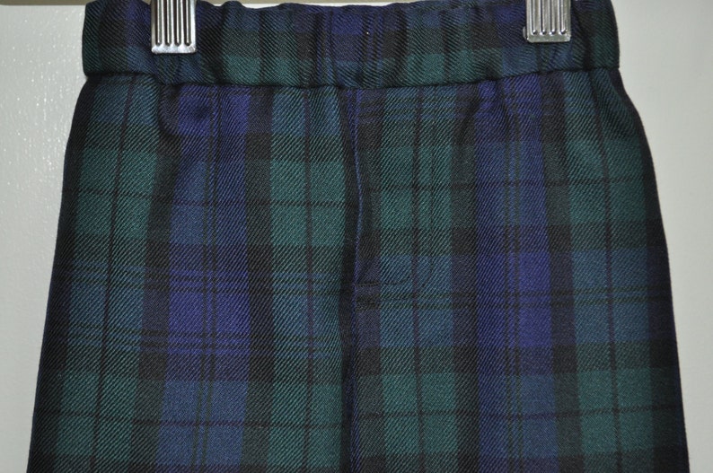 Baby Tartan Trews / Trousers in Black Watch Tartan 6m 3yrs Etsy