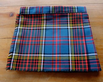 Anderson tartan Baby Kilt, Size 0-6m /1-2yrs , Poly viscose, Machine washable. Handmade in Scotland.