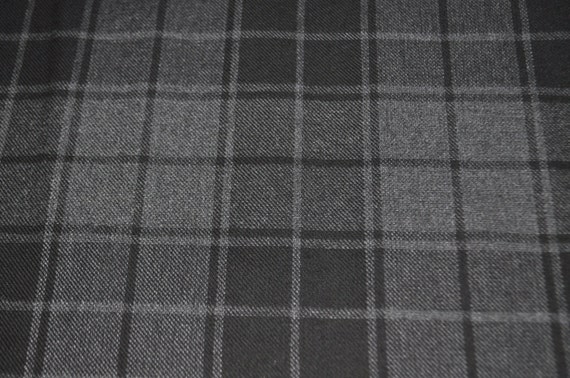 grey highlander tartan