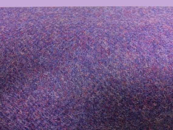 purple tweed fabric