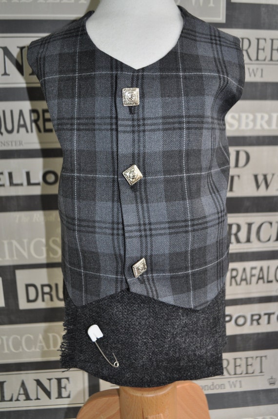 silver granite tartan