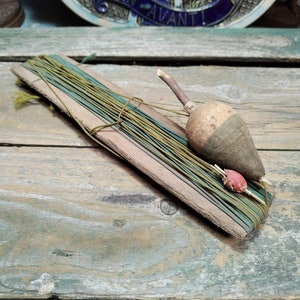 Ligne de pêche antique, France début 1900 x373 image 1