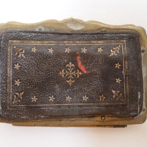 French Antique Coin Purse owned by Admiral Romain Desfossés 1798-1864 w499 image 1