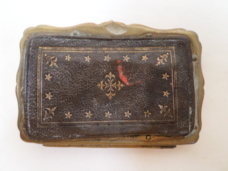 French Antique Coin Purse owned by Admiral Romain Desfossés 1798-1864 w499 image 1