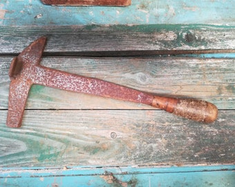 French Antique Roofer Hammer early 1900 s510