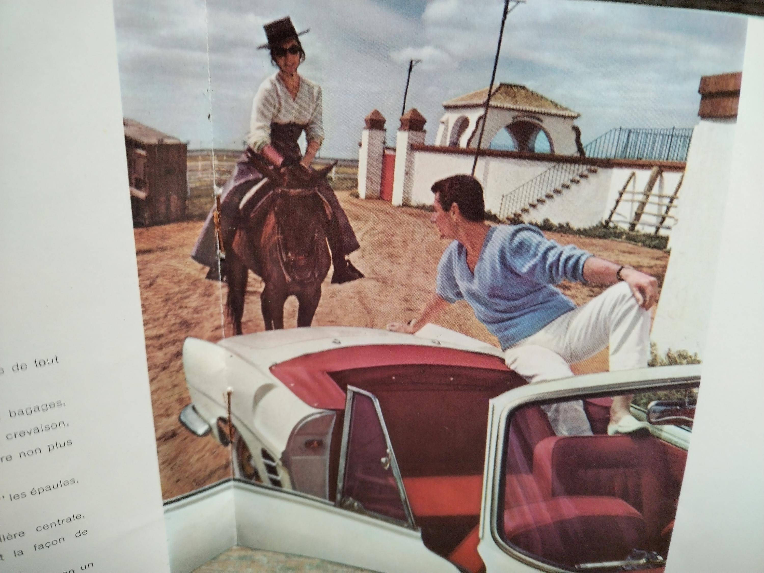 Brochure commerciale Renault Floride vintage, livret publicitaire (x48)