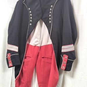 Rare French Antique Napoleon Bonaparte Army Costume Clairon Soldier 20s (x464)