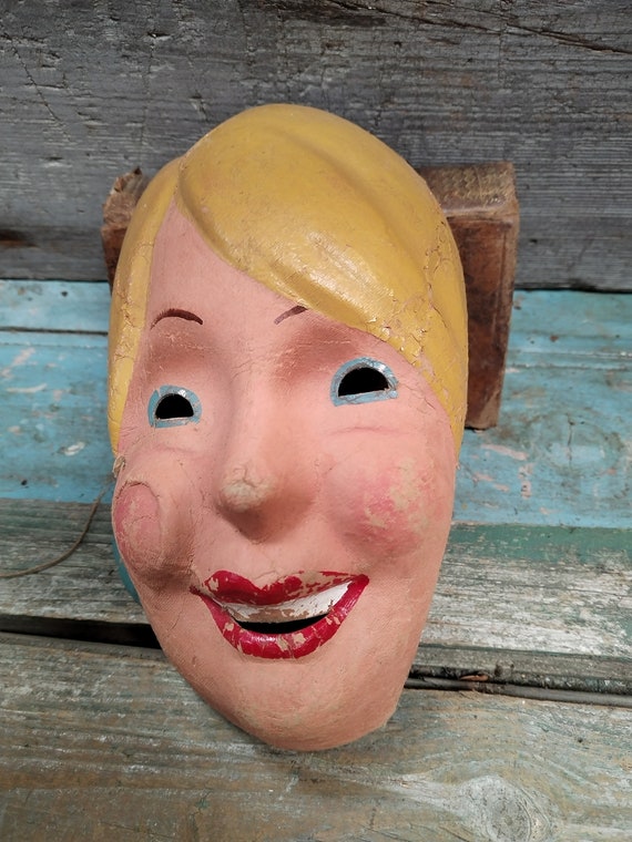 Antique French Papiermâché Etui /nécessaire, Antique… Gem