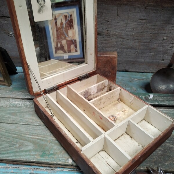 Antique Jewelry Box Etsy