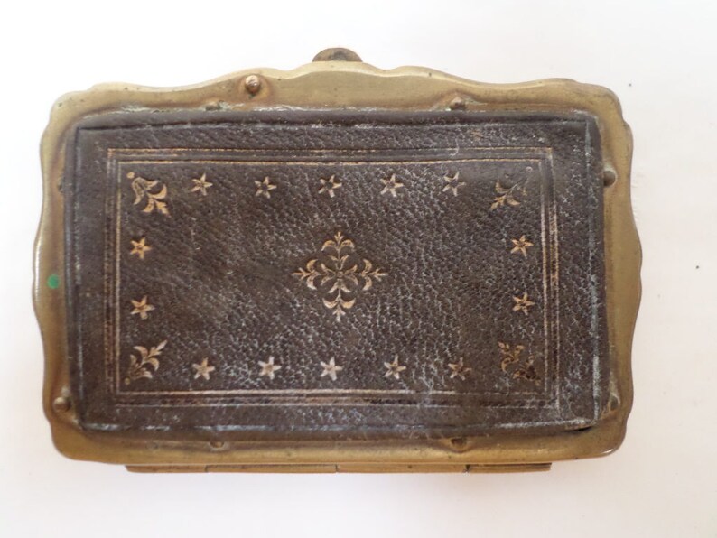 French Antique Coin Purse owned by Admiral Romain Desfossés 1798-1864 w499 image 2