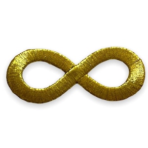 Autismus Pride Infinity Gold Aufnäher Autismus