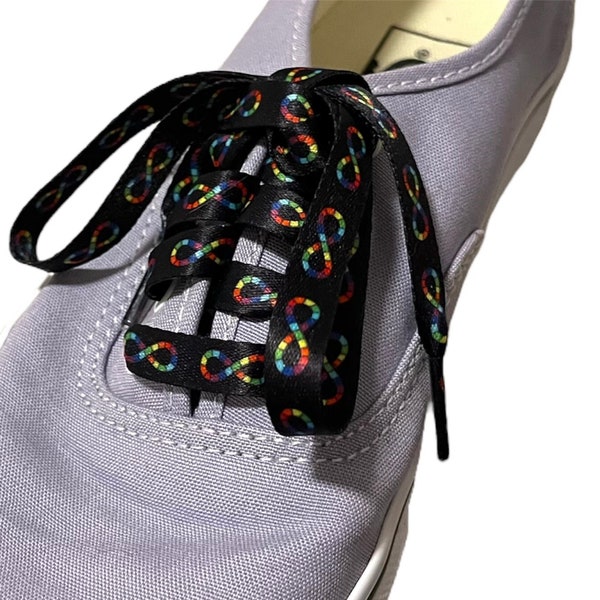 DISCONTINUED -In Stock- Neurodiversity Pride Shoelaces