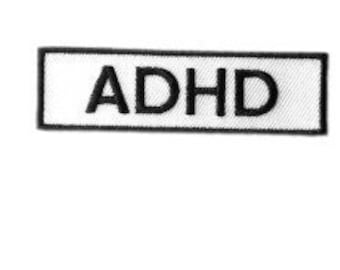 ADHD Iron On Patch-communicatie