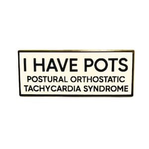 ポッツ体位性起立性頻脈症候群（POTS）の小さいサイズのピン 1.5インチのエナメルピン