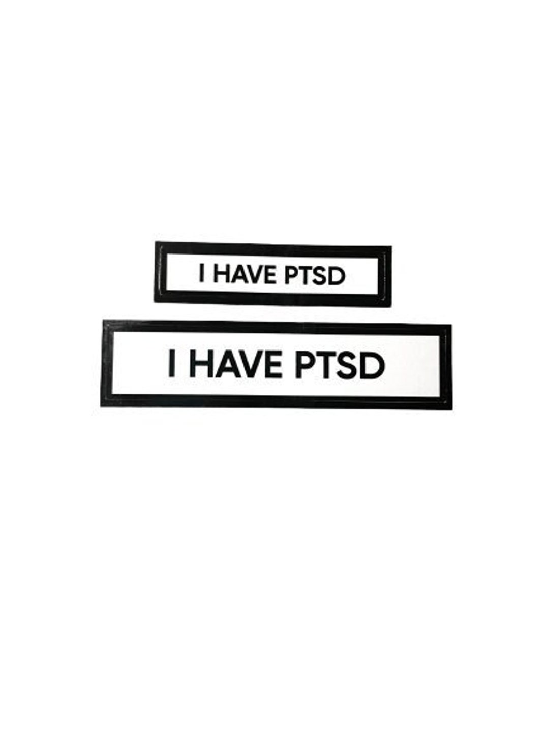 I Have PTSD Communication Stickers Set of 2 - Etsy