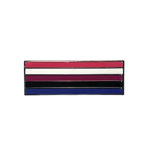 Genderfluid 1.5 Inch LGBTQIA2+ Pride Flag Enamel Pin