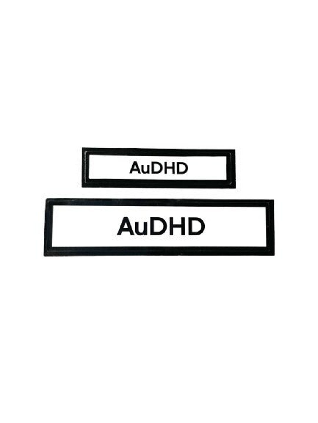 Audhd Communication Stickers Set of 2 - Etsy